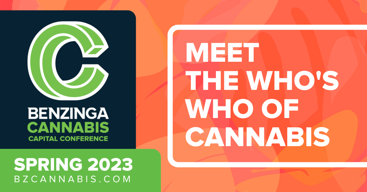 Benzinga Cannabis Conference | April 11-12, 2023