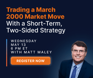 Trading a March 2000 Market Move With a Two-Sided Strategy
